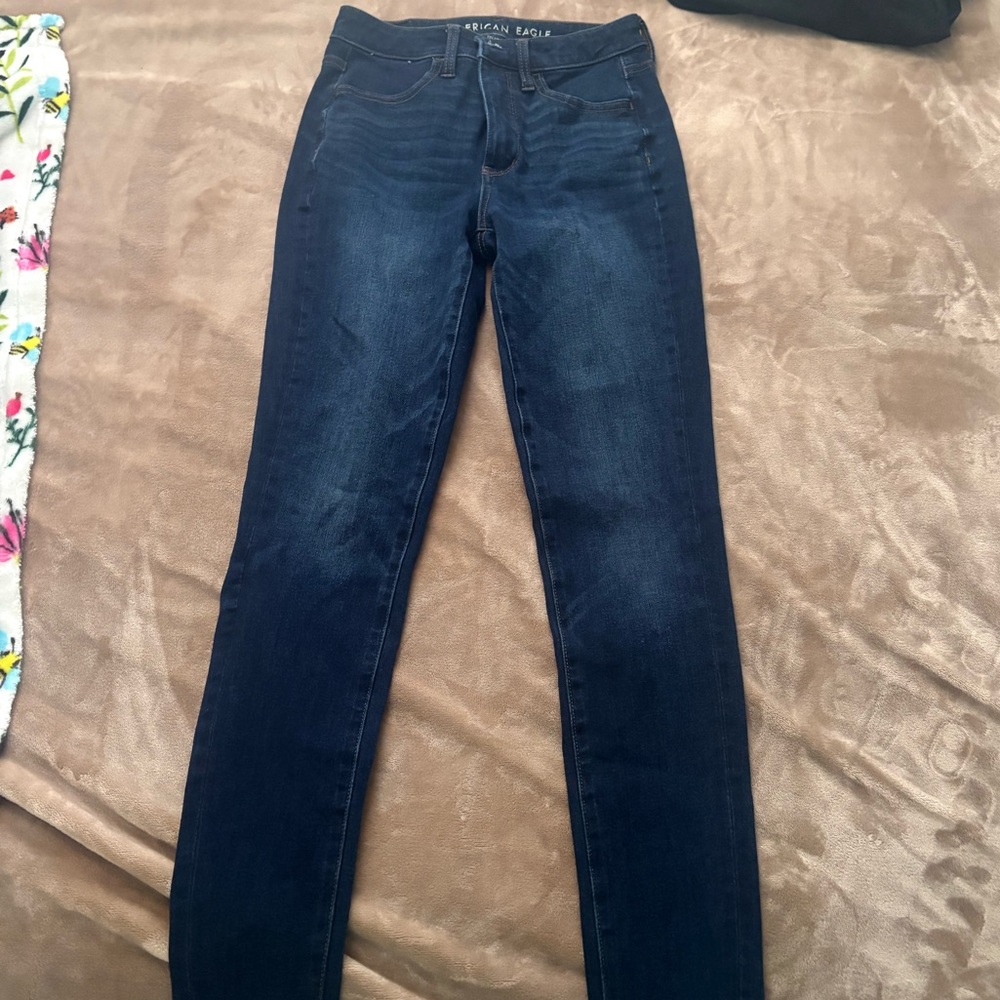 American Eagle Outfitters Navy Skinny Jeans